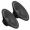 5 Core 15 Inch Subwoofer 450 Watt Car Audio Sub Woofer 4 Ohm Pair W Deep Bass Replacement Component Loud Speaker For...