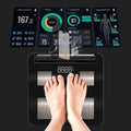 Smart Scale For Body Weight, Body Pod Scale, 8-Electrode Body Composition Scale With BMI, Body Fat, Muscle Mass,...