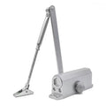 Fire Door Closer Hydraulic Silent Auto-Close For Interior/Commercial Use Easy Install Heavy Duty Adjustable Spring...
