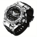 SANDA Men's Sport Digital Watches Multifunctional Luminous Wrist Watch Waterproof Shockproof Alarm Clock Men Watch