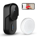 WF001S-801D 5MP Smart Camera Visual Doorbell PIR Motion Detection Two-way Audio IP65 Waterproof Tuya APP Voice Control with Alexa Google Assistant
