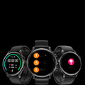 Oxygen Blood Pressure Heart Rate Monitoring Waterproof Smart Watch