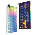 AJAZZ AK820 V2 PRO Mechanical Gaming Keyboard Knob 81 Keys Tri-mode RGB