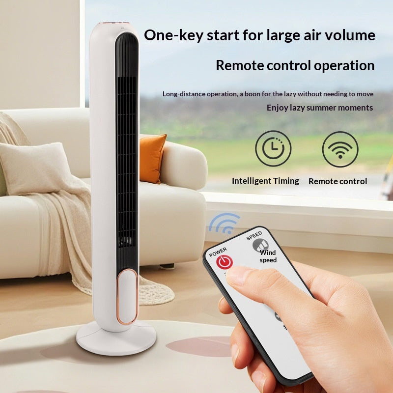 Floor-standing Tower Fan Bladeless Smart Scheduling Remote Control