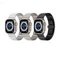 Suitable For Smartwatch 8 Stainless Steel Strap Bow Buckle IWatch Metal Watch Band