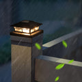 Solar Pile Fence Outdoor Yard Lamp Garden Villa Pillar Lamp