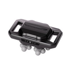 18-Head Fascia Gun Muscle Massager 20 Speed Levels Deep Tissue Percussion Therapy 2000mAh for Body Recovery Fitness Enthusiasts