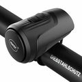 BENGGUO 2 in 1 Bike Handlebar Electric Horn 120dB  Loud Anti Theft Alarm USB Charging IPX5 Waterproof 60 Days Standby Bicycle Safety Warning Bell for Cycling