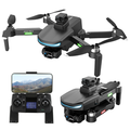 LYZRC N800 PRO 2 GPS 5G WiFi FPV with 4K ESC HD Dual Camera 3-Axis Mechanical Stabilization Gimbal 360° Obstacle Avoidance Brushless Foldable RC Drone Quadcopter RTF