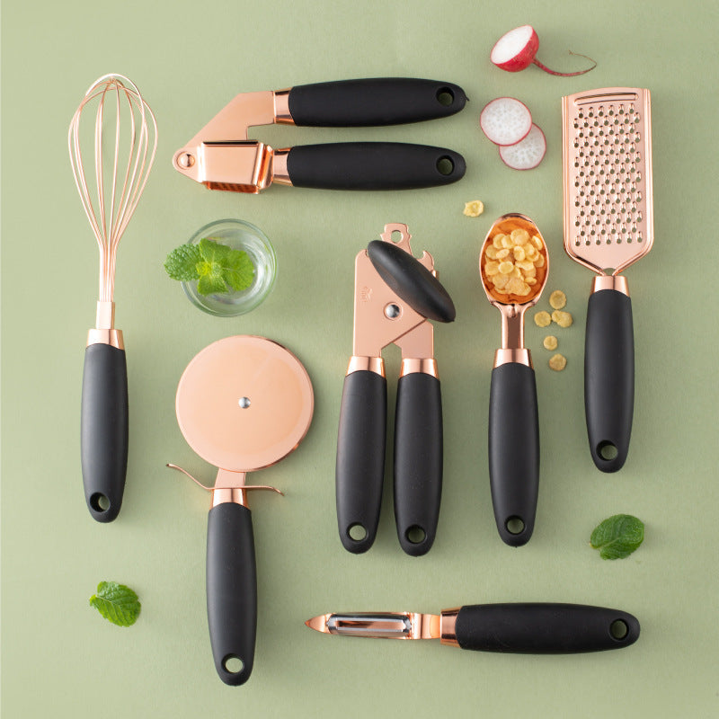 Küchen-Schäler-Set mit Aufbewahrung – Sparschäler & Julienne-Schneider