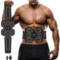 EMS Muscle Stimulator Abdominal Shaping Belt Muscle Exercise Instrument Abdominal Muscle Patch Fitness Equipment for Men Women's Abdominal Arm Leg Home Office Exercise