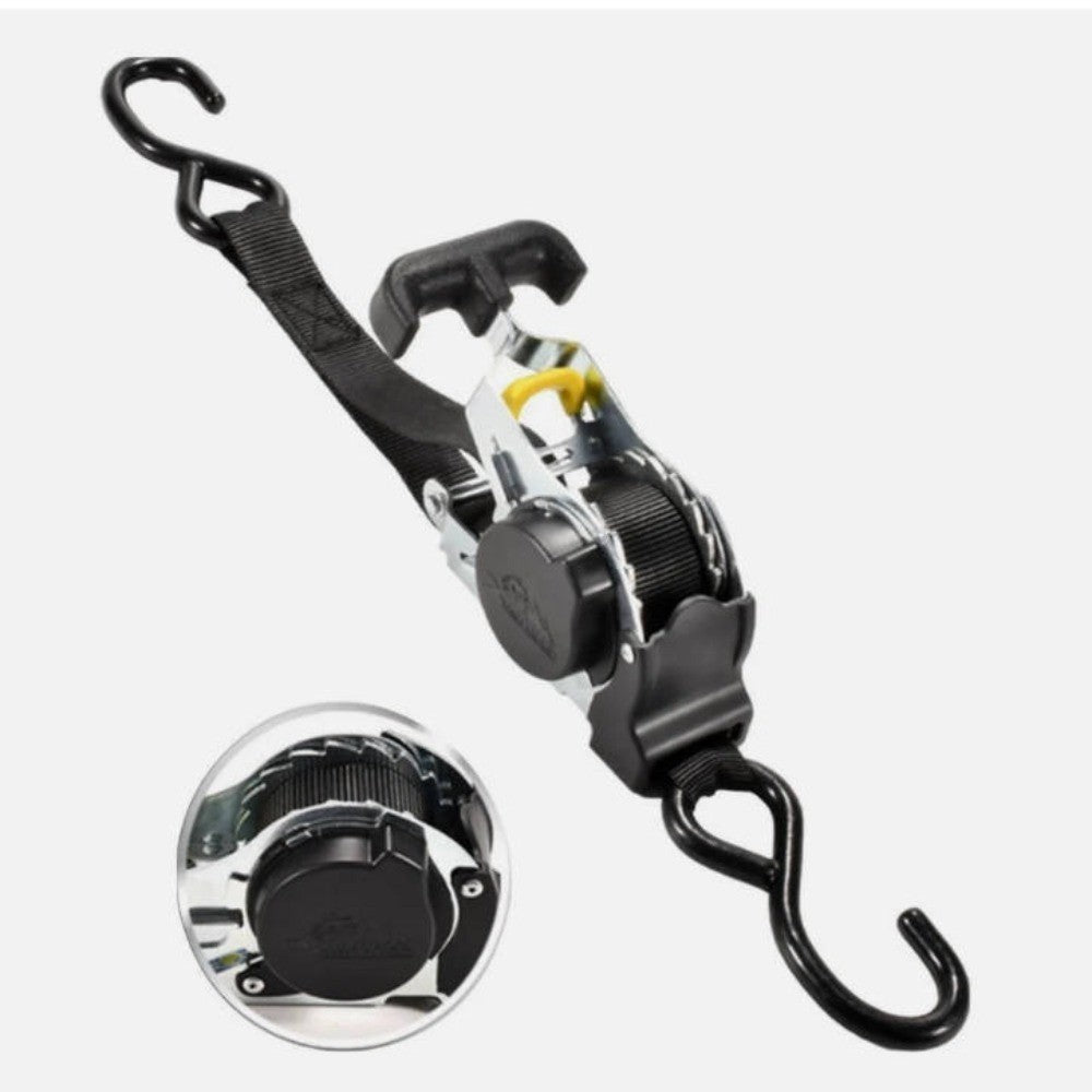 Support Pan European：2 Pieces Ratchet Straps With Automatic Retraction Tension Straps Belt Automatic With Ratchet Straps