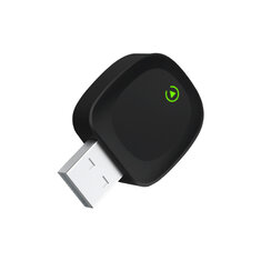 BABAOLONG Mini 2-in-1 Wired to Wireless CarPlay Adapter /Android Auto Adapter Plug & Play Dual Band WiFi