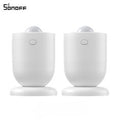 2Pcs SONOFF SNZB-03P Zigbee3.0 Motion Sensor 5-Seconds Faster Detection Smart Home Security Human Body Detection Smart Scene via eWeLink Work with Alexa Google Home