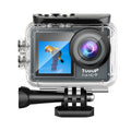 1080P Action Camera with 2_0inch Display Dual Colorful Screen 140 Wide Angle IP6