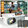4K 5G Bluetooth Projector 4D Keystone Correction Native 1080P Full HD Outdoor Movie Projector For Smart Phone Laptop...