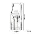 13 In 1 Multi-function Gadgets Stainless Steel Combination Tools, Mobile Phone Holder, Folding Outdoor, Bottle...