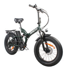[EU Direct] UNIVERCYCLE B4 Electric Bike 48V 13AH Battery 350W Motor Recommended Top Speed 25KM/H 20Inch Tires 45-80KM Max Mileage 100KG Max Load Folding Electric Bicycle