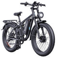 [EU Direct] Ridstar E26 PRO Electric Bike 48V 23Ah Battery 1000W*2 Dual Motors Recommended Top Speed 25KM/H 26*4.0inches Tires 50-75KM Max Mileage 150KG Max Load Electric Bicycle
