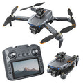 FUNSKY B8S GPS 5G WiFi FPV with 5.9inch LCD Screen Controller 720P HD Dual Camera Servo Gimbal 360° Obstacle Avoidance Brushless Foldable RC Drone Quadcopter RTF