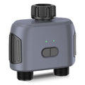 SGW02MZ Tuya Zigbe Smart Irrigation Timer Dual Zone Sprinkler Drip Irrigation Device IPX5 Waterproof Voice Control with Alexa Google Home for Garden Lawn