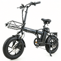 [EU DIRECT] CMACEWHEEL AC16 Electric Bike 48V 18AH 350W Electric Bicycle 16 Inch 60-80KM Mileage Range Max Load 100KG