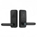 Tuya TTlock Smart Door Lock Intelligent Indoor Fingerprint Lock Aluminium Alloy Password IC Card Key APP Remote Unlock Digital Electronic Doorlock