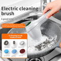 Cordless Multifunctional Electric Cleaning Brush, Handheld Scrubber For Kitchen, Shower, Pots, Pans, With Scourer...