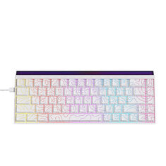 NACODEX NK68 Wired Mechanical Keyboard 68 Keys RGB Hot Swappable Red Switch