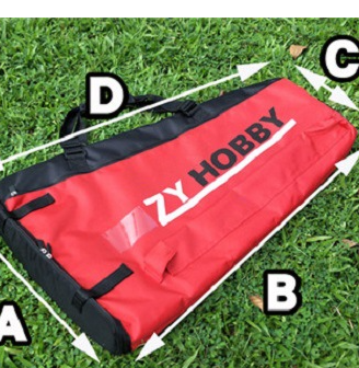 Model Airplane Fixed-wing Aircraft Wing Bag One-shoulder Carry Protection Bag