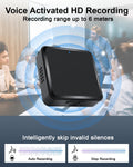 Magnetic Digital Voice Recorder With AI-Triple Noise Reduction,Portable Audio Recorder Compatible With Smart Cell...