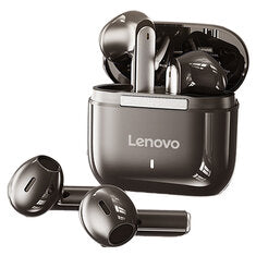 Lenovo TA100-X1 TWS Earbuds Wireless bluetooth 5.4 Earphone 13mm Large Drivers HD Calls Low Delay Smart Touch Control Semi-in-ear Sports Headphones