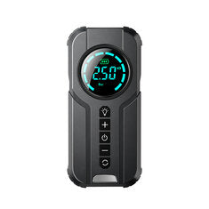 Portable Wireless Air Pump 15000mAh 150PSI Fast Inflation Charging LED Lighting HD Display for Car SUVs Motocycle Bike Ball