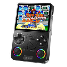 [64G] J36Ultra Handheld Game Console 3.5-inch Screen with RGB Joystick 8-Core A7 Processor 3000mAh Battery Retro Portable WiFi Gaming Player Console