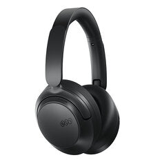 QCY H3S ANC Headset Wireless bluetooth V6.0 Headphone Dual Drivers -56dB Adaptive Noise Cancelling 360° Spatial Sound Skin-Friendly Earmuffs Over-ear Sports Headphones