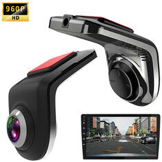 1080P HD Night Vision Dash Cam Recording Car Front Windshield DVR ADAS Driver Assistance System 130° Shooting Angle