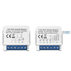 Tuya WiFi Smart Switch Module 1 or 2 or 3 or 4CH Supports 2 Way Control App Remo