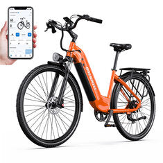 [EU Direct] Onesports OT05 PRO Electric Bike 36V 22.5Ah Battery 250W Motor Top Speed 25KM/H 700C*50C Tires Torque Sensor 130-140KM Max Mileage 100KG Max Load Electric Bicycle