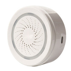 MOES Tuya WiFi/ZigBee3.0 Smart Sound and Light Siren Sensor 90dB Smart Life Siren Home Security System Tuya Gateway Hub Work with Alexa