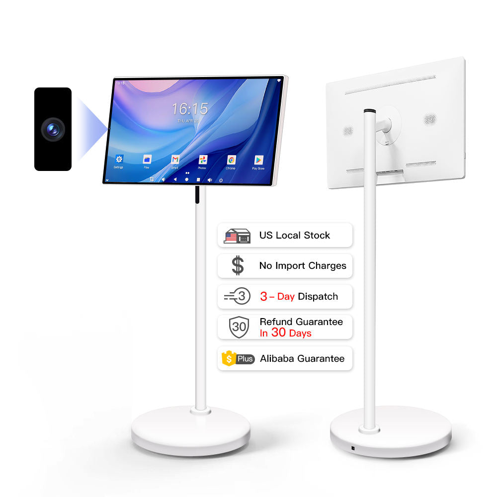 24 Inch Touch Screen 8-core CPU Android OS 128GB Rotation Monitor Built-in Battery With 13MP Camera Rollable Smart...