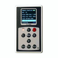 CY-2000 Wireless Remote Control Analyzer 315MHz 433MHz High Sensitivity -113dBm Smart Chip Identification 50 Data Storage Slots IPS Display Type-C Charging