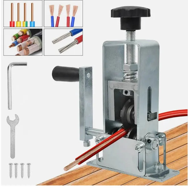 Professional Cable Stripper - Works Seamlessly With Single-core, Multi-core, And Coaxial Cables (1-25 Mm Diameter),...