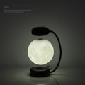 Schwebende 3D-LED-Mond-Nachtlampe – Magnetisch levitierend & rotierend