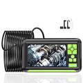 8mm Bendable Probe Industrial Endoscope Camera 1080P HD Borescope with 4.3 Inch Screen IP67 Waterproof Inspection Camera with 8 LED Lights