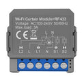 Tuya WiFi RF Smart Curtain Module for Roller Blinds and Curtains Motorized Curtain Switch Voice Control with Alexa Google Home