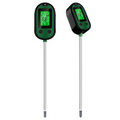 Garden 5 in 1 Soil Moisture Sensor pH Meter Metal Probe Soil Moisture Detector Acidity Temperature Tester for Plants Flowers