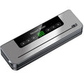 Automatic Vacuum Sealer Machine For Household Food Preservation - Dry & Wet Use, Deep Space Gray, Includes 50 Free...