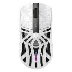 SMAILWOLF M8 Tri-mode Gaming Mouse with Charger Dock PAW3311 Sensor RGB 12000DPI 1KHz Return Rate 72g Lightweight Rechargeable Mouse