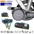 BAFANG Smart BBS02B 750W 48V Mittelmotor E-Bike Set Mit 20Ah Hailong Lithium-Akku Heckträger BB 68-100mm Smart