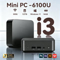 Windows 11 Mini-PC i3 Intel Core i3 6100U 16GB RAM 512GB SSD 3-Display WiFi 6 BT5.2